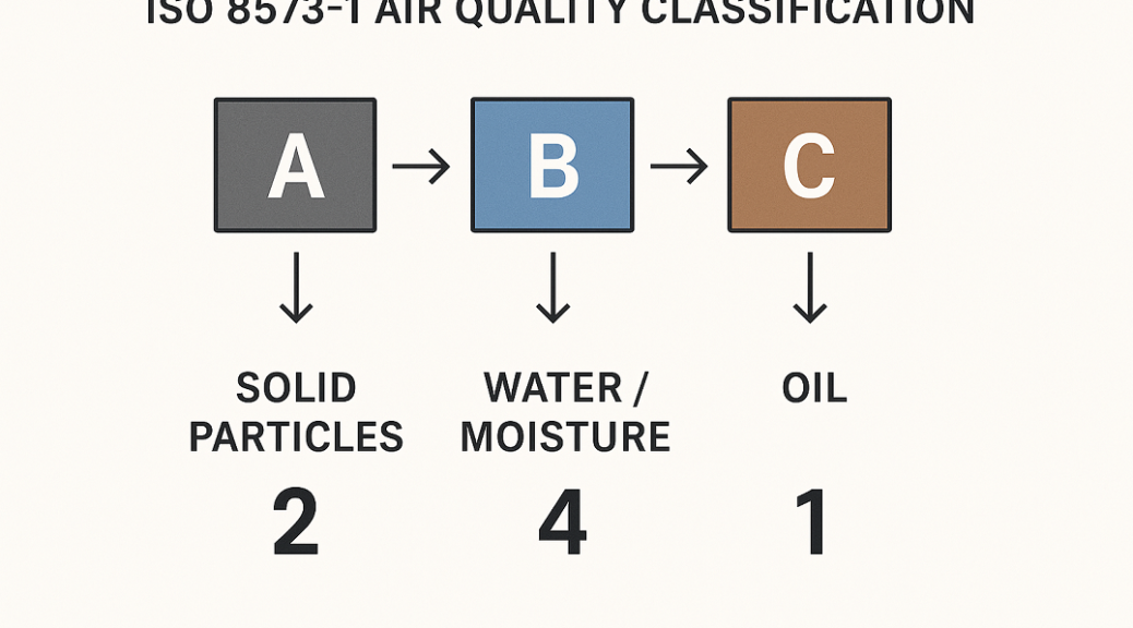 iso 8573 - klasy jakości